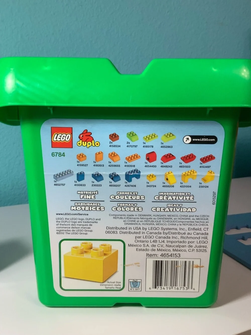 Lego Duplo Creative Sorter Set 6784 (2011), Elephant Bird Giraffe, Complete Set - Picture 7 of 9